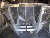 Catamaran rear twin keels