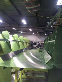 Painted fabrication parts
