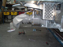 Jet drive transom angle