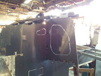Painted vehicle body panel